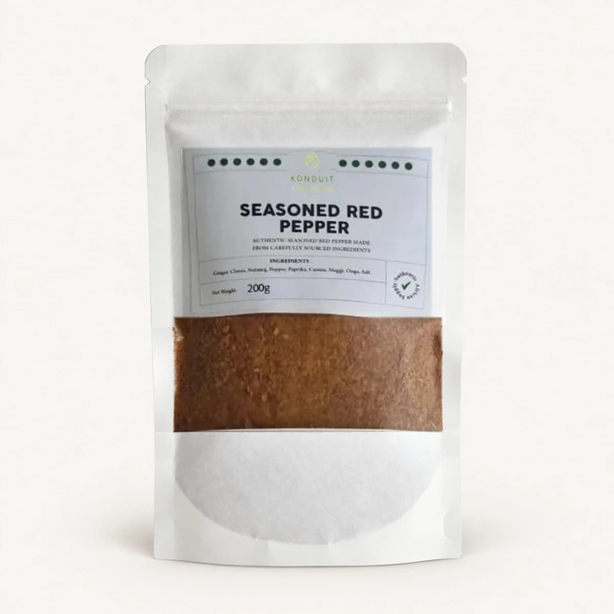 Seasoned Red Pepper — 200 g